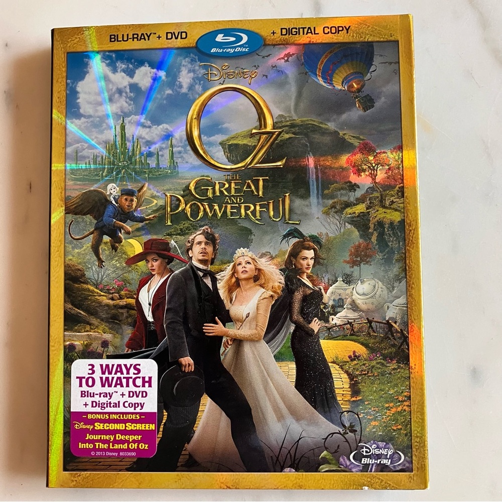 Disney Oz The Great and Powerful Blu-ray DVD